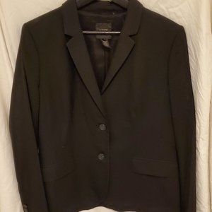 Black J Crew Super 120's Blazer